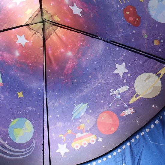 Raket Schip Speeltent voor Kinderen - Grote Pop-up Tent voor Binnen en Buiten - Ideaal voor Pretend Play, Indoor en Outdoor Speeltent voor Jongens en Meisjes - Ruimte voor Avonturen van Merkloos — afbeelding 2