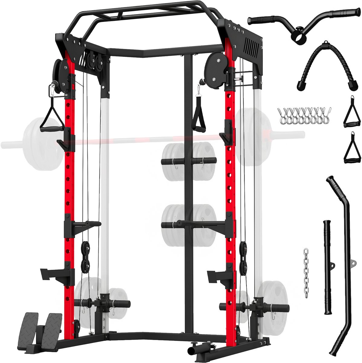 MH France Power Tower Staal Zwart 168 x 128 x 215 cm - MH France - €478,27