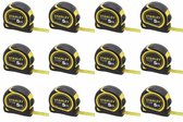 12x Stanley Rolbandmaat Stanley Tylon 5m - 19mm Bulkverpakking
