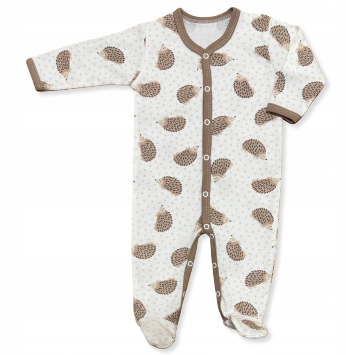 Dartomik - Babyromper - Beige - Jeugdig ontwerp - 100% katoen