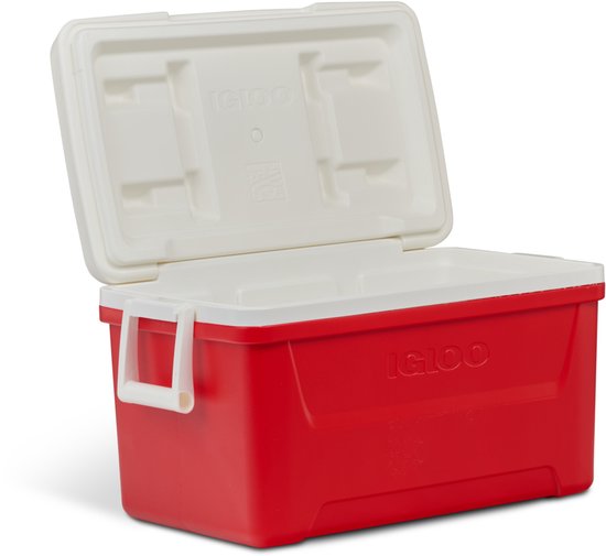 Igloo Laguna 48 - Middelgrote koelbox - 45 Liter - Rood van Merkloos — afbeelding 2