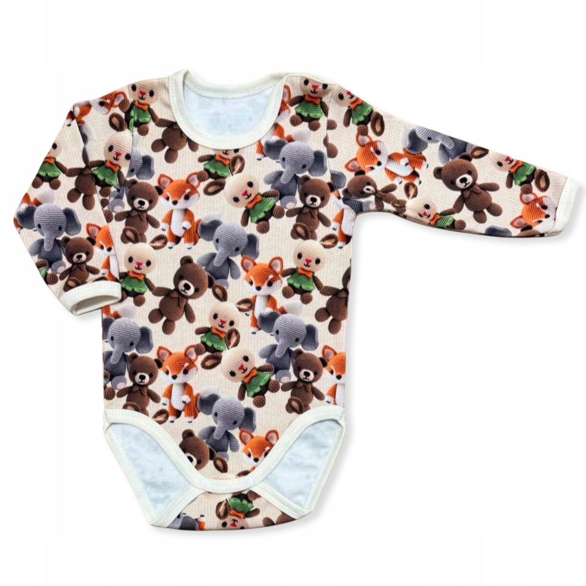 Dartomik Maskotki - Baby Body - Lange Mouw - 68 - 100% Katoen