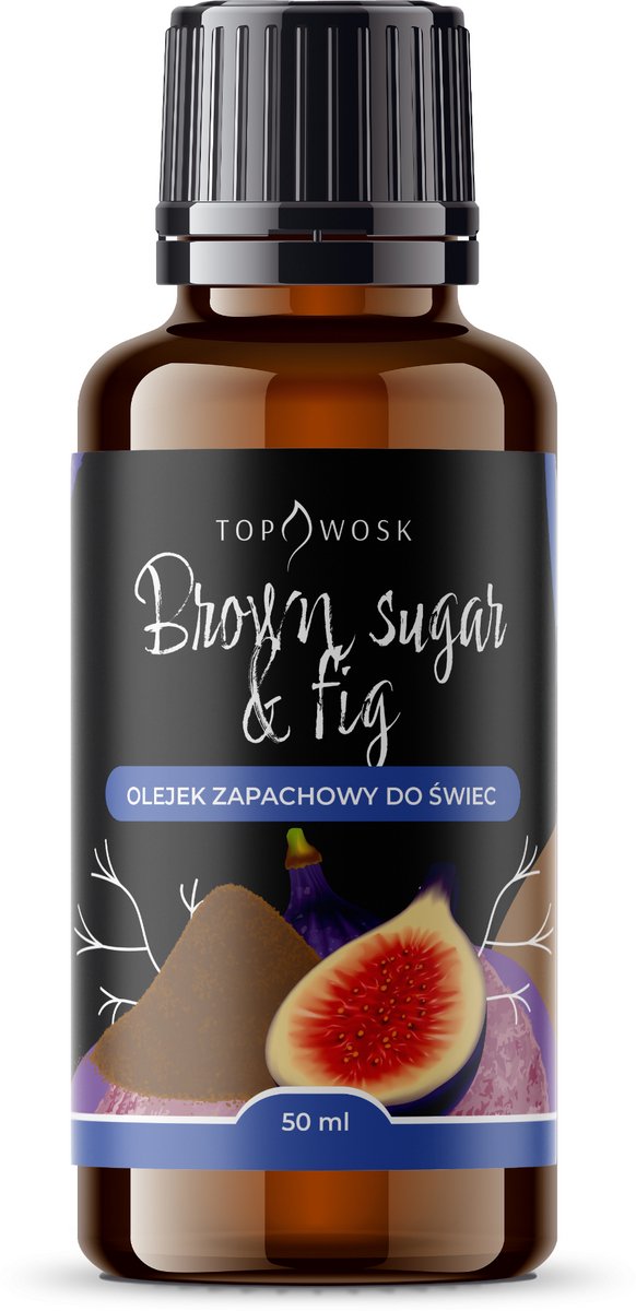 TopWosk - Geurolie Brown Sugar and Fig - 50 ml