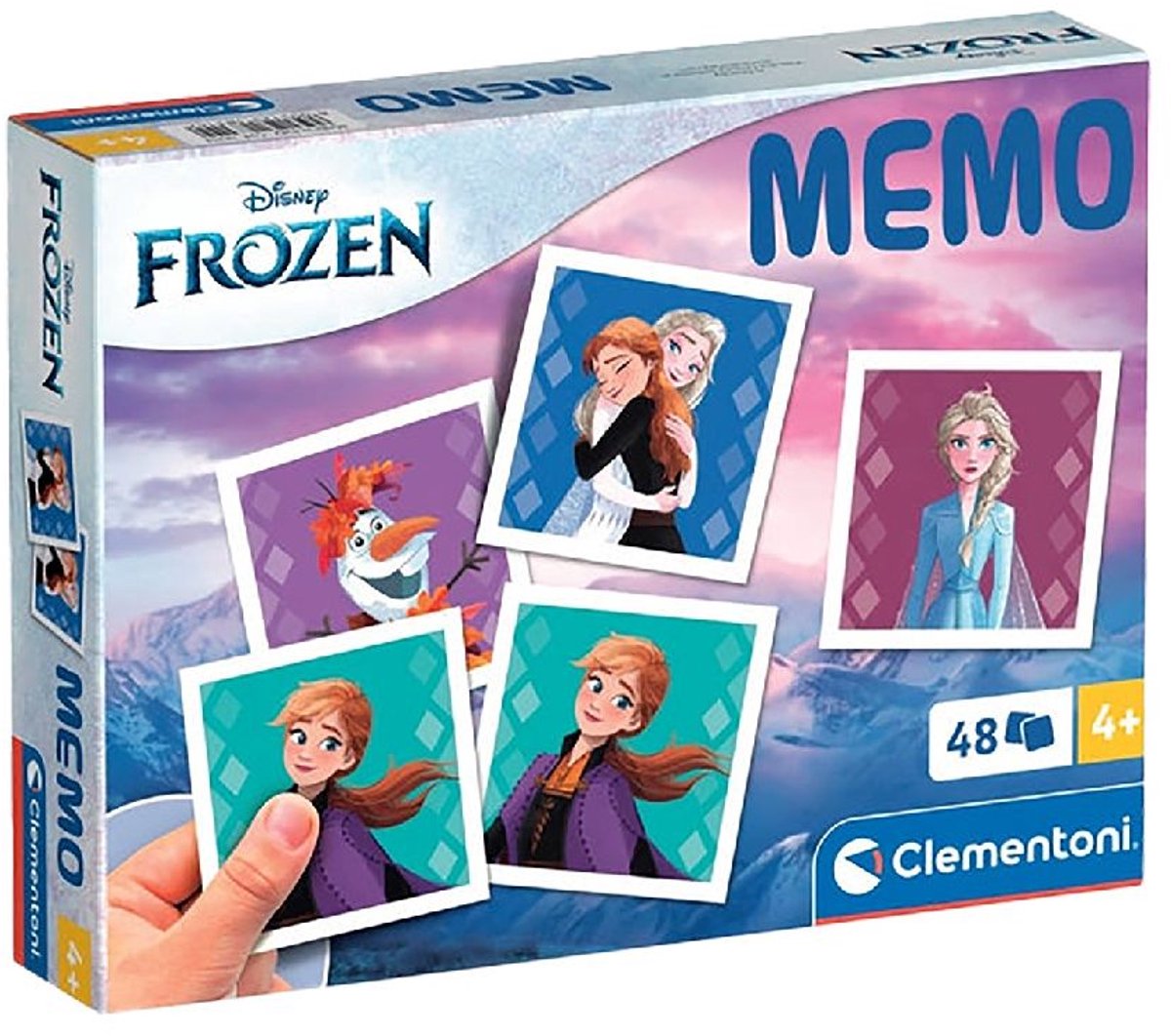 Clementoni - Memory voor kinderen - Frozen - 48 Kaarten - Memory spel - Educatief Speelgoed - Vanaf 4 jaar — afbeelding 7