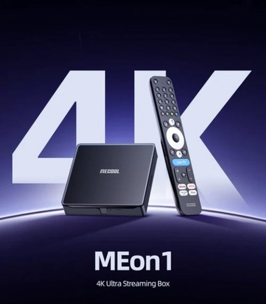 MECOOL MEon1 4K Google TV Streaming Box – Ultieme 4K entertainment ervaring