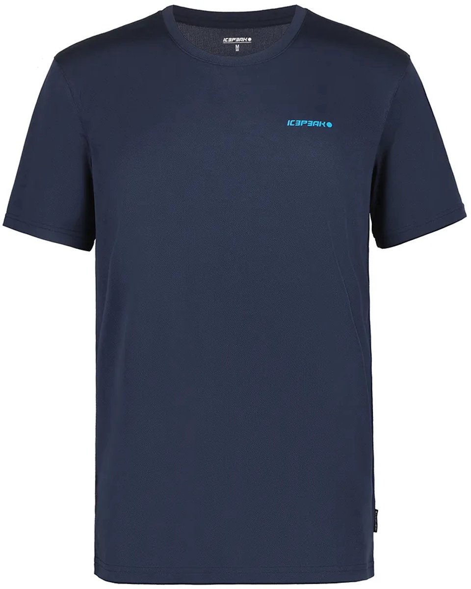 Icepeak Berne T-shirt Met Korte Mouwen Man Blauw
