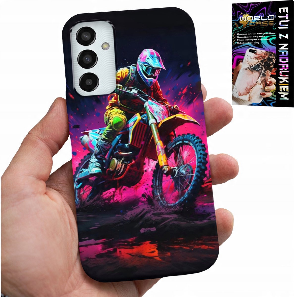 HOESJE VOOR SAMSUNG GALAXY M13 4G - MOTORFIETS, MOTOCROSS EXTREME RACING