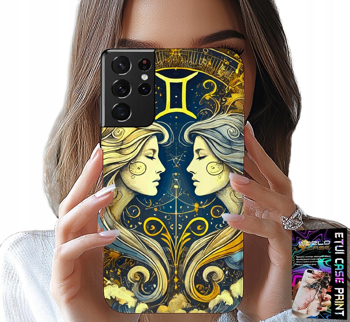 HOESJE VOOR SAMSUNG GALAXY S21 Ultra - STERRENBEELD, ASTRONOMIEHOESJE