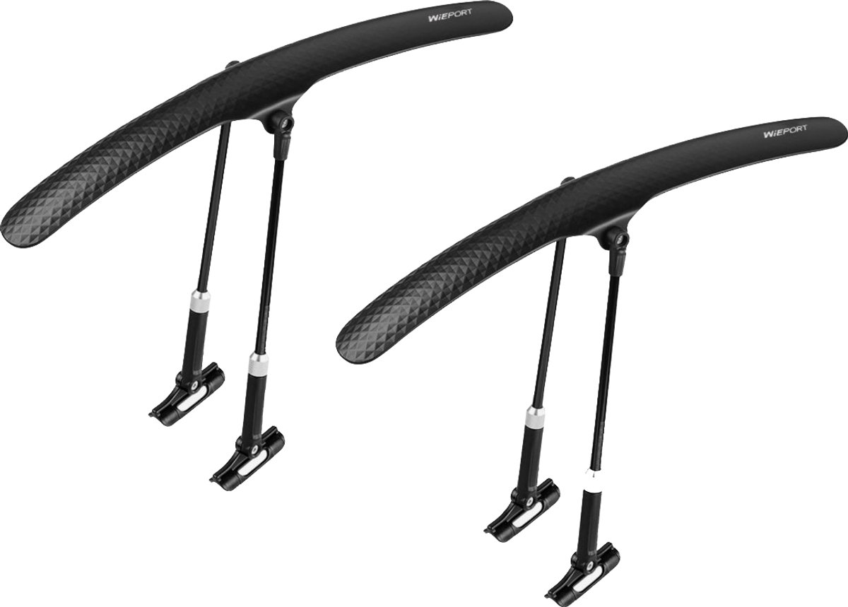 Wieport 2x Pro Spatbord Mountainbike & Racefiets tot 29 inch - Voor- en Achterwiel