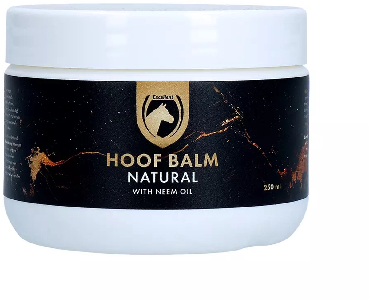 Excellent Horse Hoefbalsem - Hoof Balm met Neem - Tegen Hoornkloven en Afsplinteren - Oil Naturel