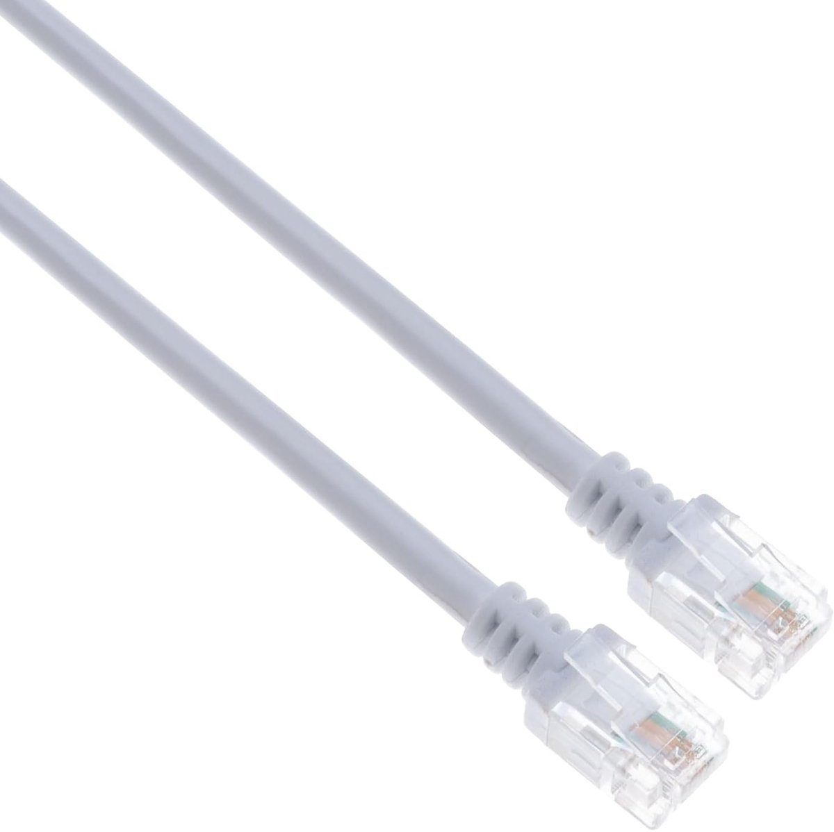 Modem Kabel - DSL Verlengsnoer - Internet Verbinding - Hoge Snelheid - 2 Meter - Wit