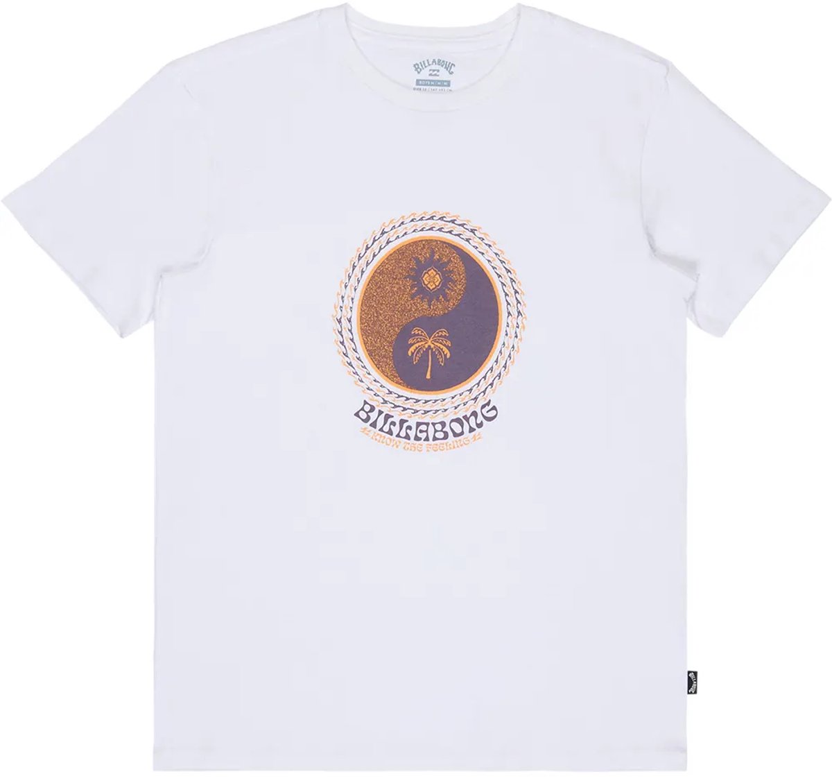 Billabong Tropical Pets T-shirt Met Korte Mouwen 12 Years Jongen Wit