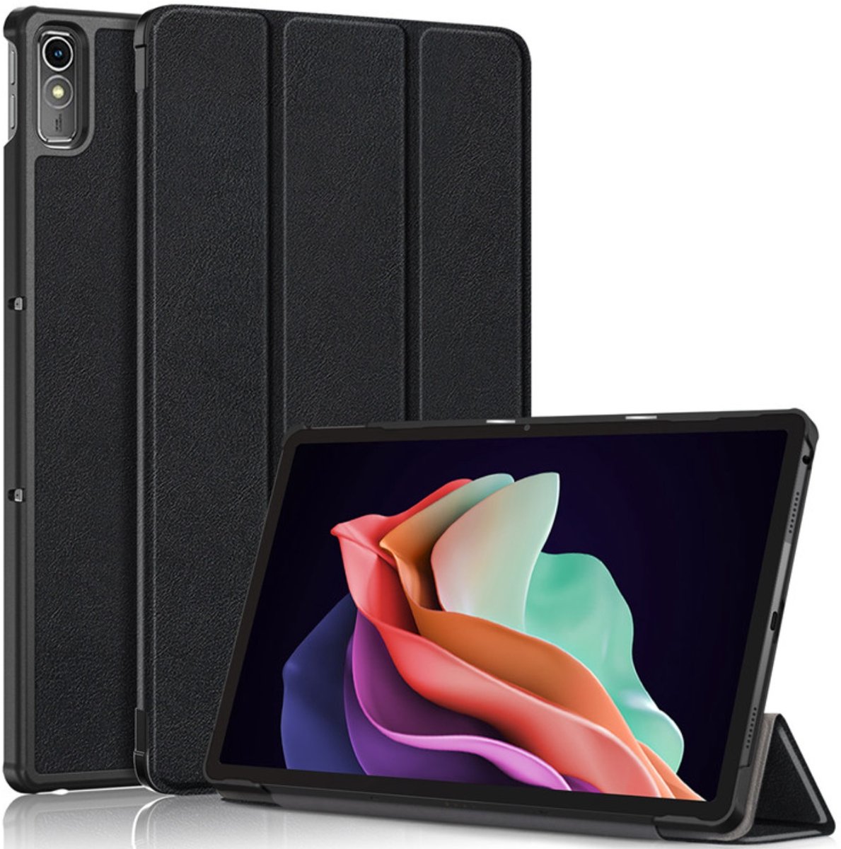 EtuiTab Lenovo TAB P11 2-gen - Tablethoes - Zwart - Magnetische Sluiting