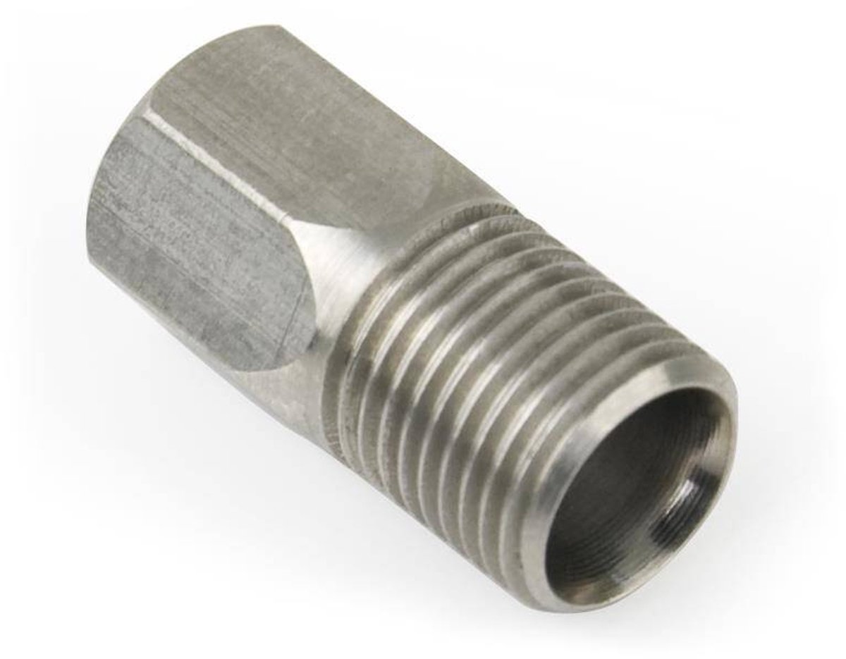 BRAKCO HBP02 - Hydraulische Remleiding Schroef - M8x0,75 - Roestvrij Staal - Zwart