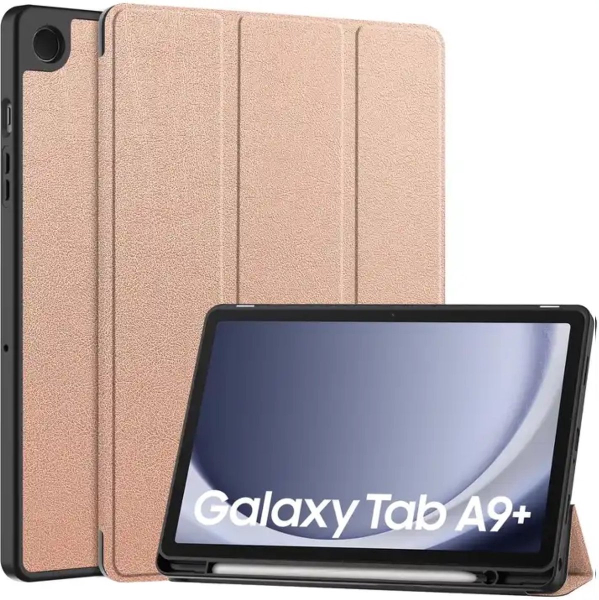 EtuiTab Samsung Galaxy Tab A9+ - Smart Cover - Magnetisch - Dun - Roze