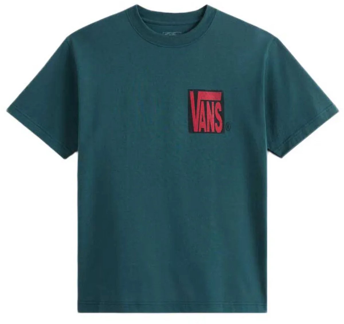 Vans Stretch Stack Crackle T-shirt Met Korte Mouwen S Man Mystic Moss