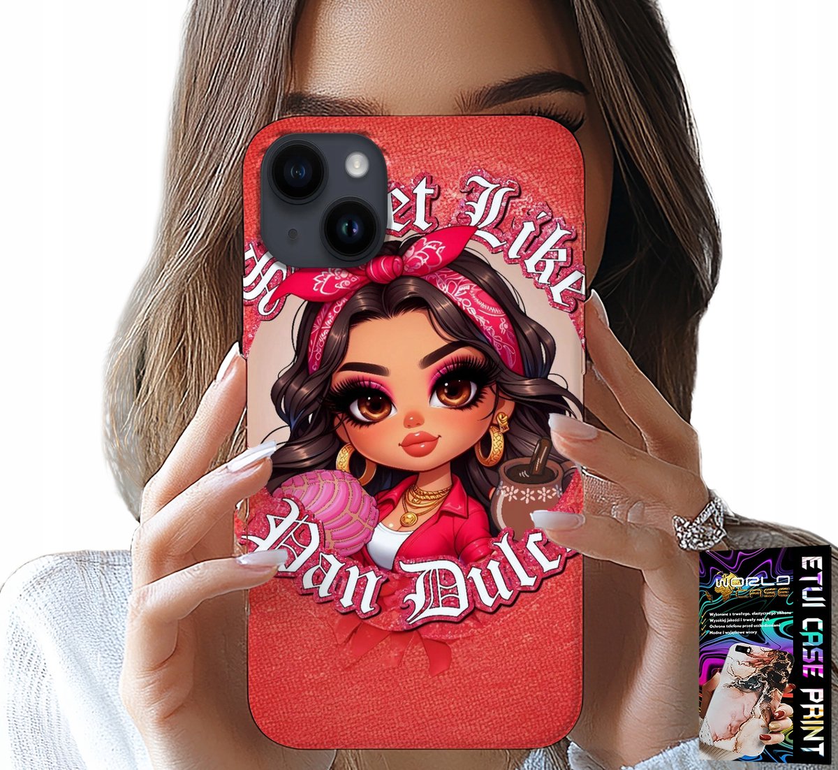 iPhone 15 hoesje - Leuk en modieus, net als poppen voor meisjes