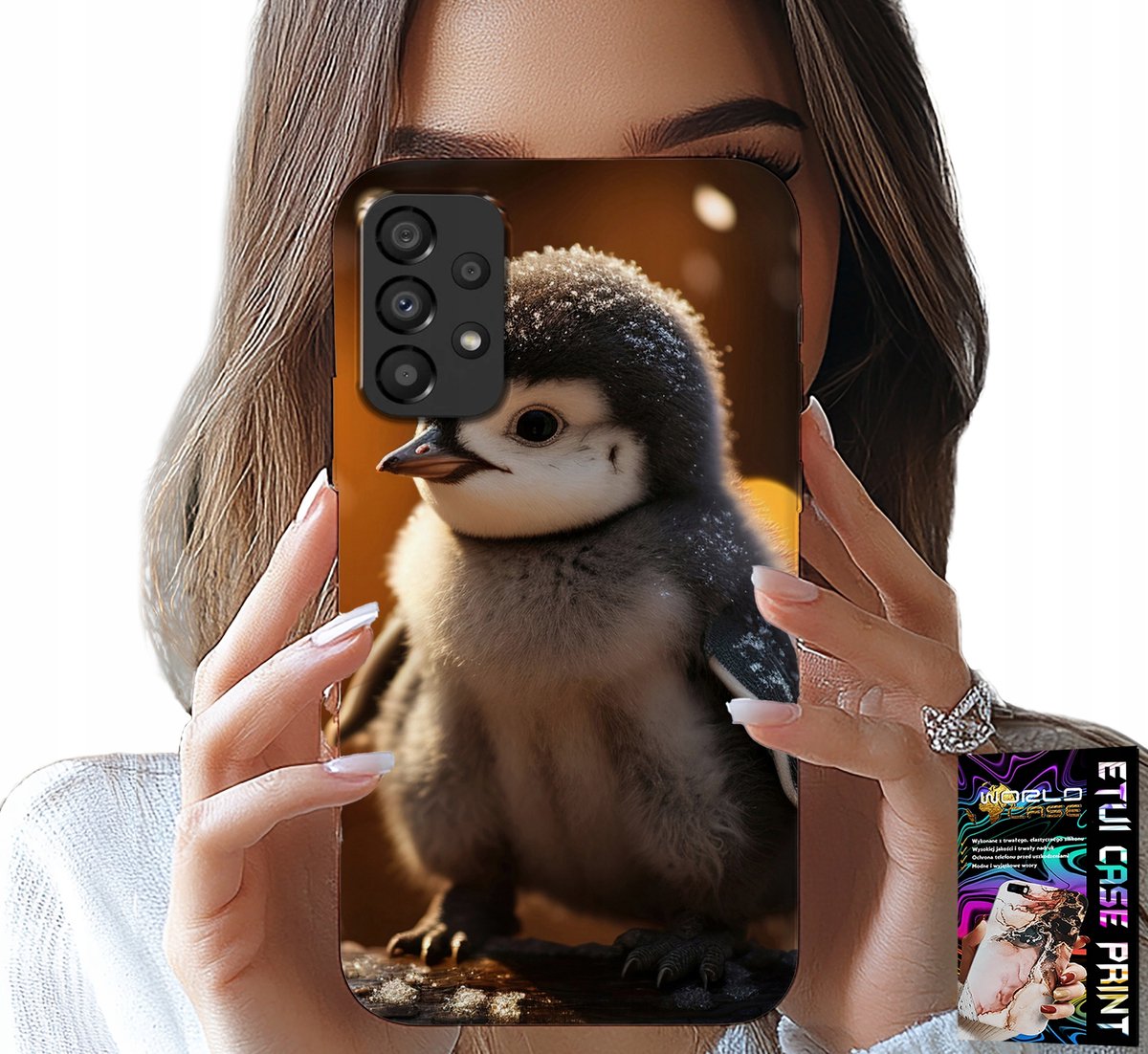 HOESJE VOOR SAMSUNG GALAXY A23 5G - LEUKE PINGUÏN-, TUPTAK- EN MADAGASKAR-PATRONEN