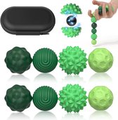 YYchan Magnetische Focusballen - 8 stuks Groen - Fidget Toys - Voor Concentratie & Ontspanning - Ideaal voor in de klas - Stressbal