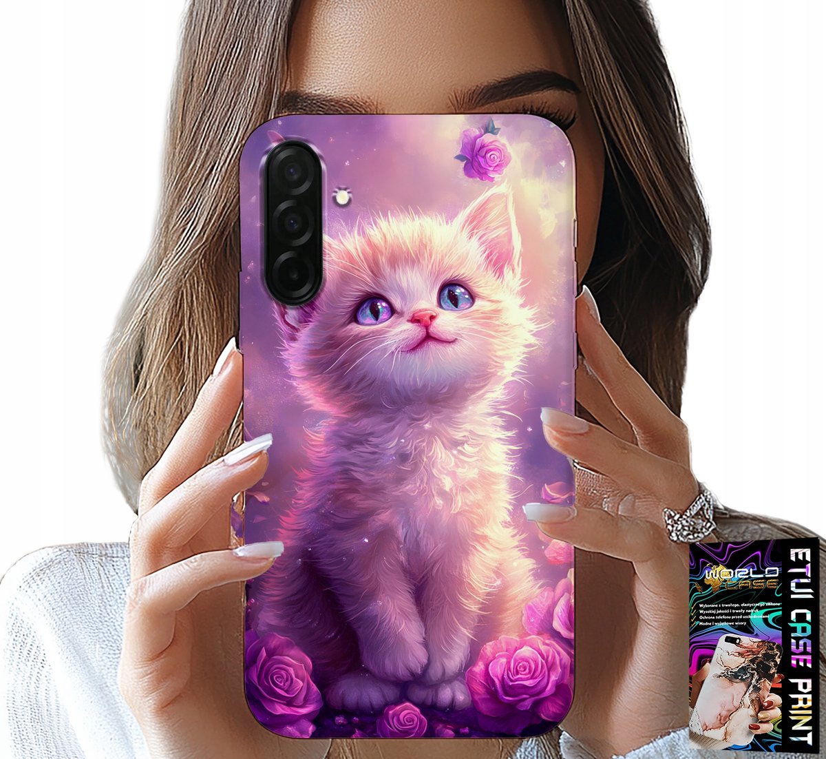 HOESJE VOOR SAMSUNG GALAXY A26 5G - SCHATTIG KATJE, KAT, DIERENPATROON