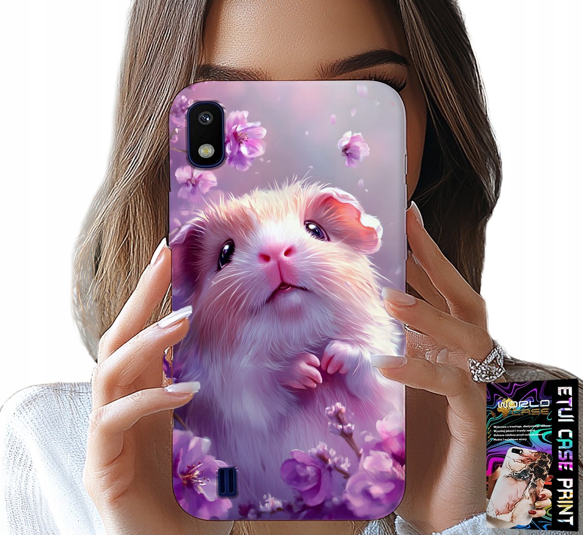 SAMSUNG A10 HOESJE - LEUKE HAMSTER- EN KNAAGDIERENPATRONEN VOOR KINDEREN