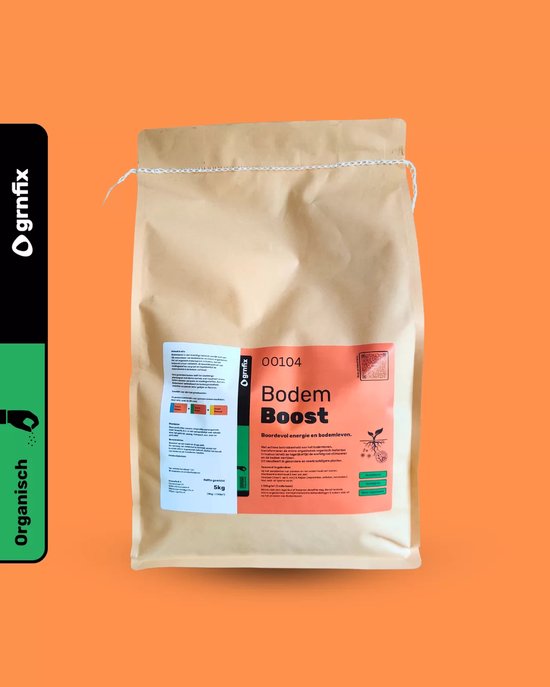 Foto: Bodemverbeteraar tuin en moestuin herstel bodemleven 100 m 5 kg grnfix bodemboost