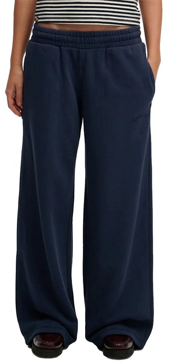 Superdry Essential Logo Wide Leg Joggers XL Vrouw Marineblauw