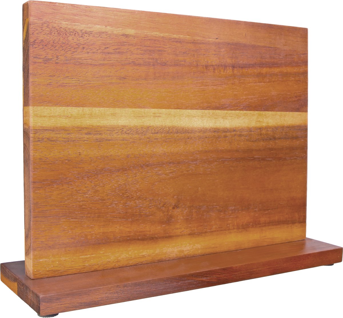 Krumble Magnetisch messenblok - acacia hout - Messenhouder voor uw messenset - Messenset niet inbegrepen - Bruin