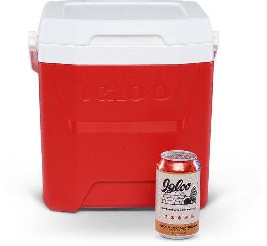 Igloo - Laguna 12 - passieve koelbox voor werk of camping - 11 liter - kleur rood van Merkloos — afbeelding 4