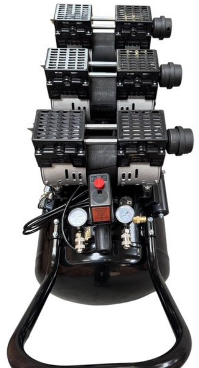 Stahlkaiser stille Olievrije Compressor 100 L 8 Bar — afbeelding 3