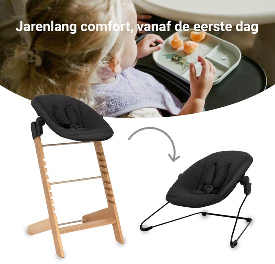 Novi Baby 1-2 Grow Kinderstoel - Verstelbaar - Inclusief Accessoires van Novi Baby® — afbeelding 4