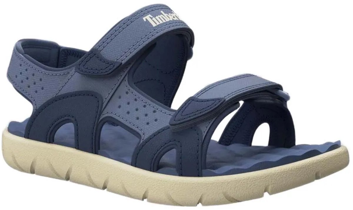 Timberland Perkins Row Backstrap Jeugdsandalen Kinderen Blauw
