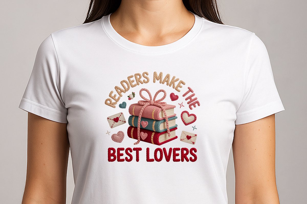 READERS MAKE THE BEST LOVERS - T Shirt - Cute - Sarcastic - GoodVibes - Funny - Gift - Cadeau - Sarcastisch - schattig - lief - feelgood