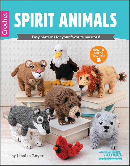 Spirit Animals Crochet - cover