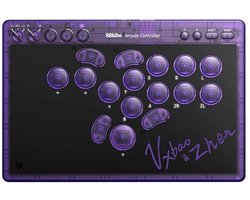 8BitDo Arcade Purple NSW/PC - Draadloos - Bluetooth - 2.4GHz - Compatibel met Nintendo Switch en PC