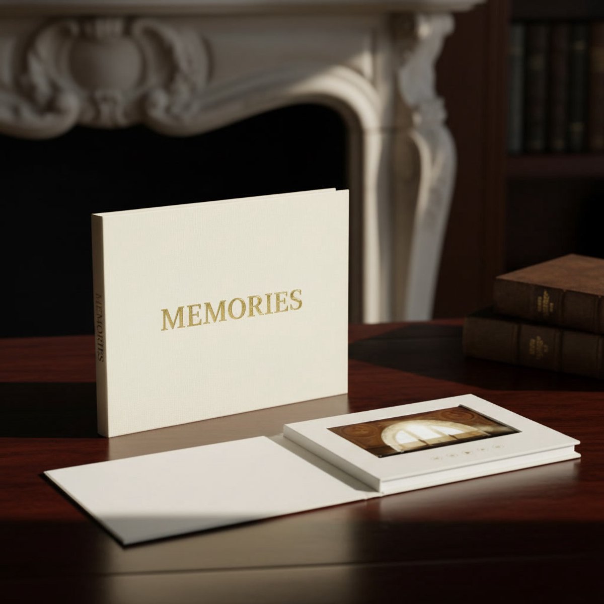 Dutch Wanted - Fotoalbum - Videoboek met LCD-Scherm - Wenskaart - Videoboek Horizontaal Scherm - Bruiloft Cadeau - Memories