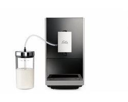 Solis Caffè & Più Volautomatische Espressomachine - Koffiemachine - Bonenmachine - Met Melkreservoir - Instelbare Sterkte & Temperatuur - Zwart