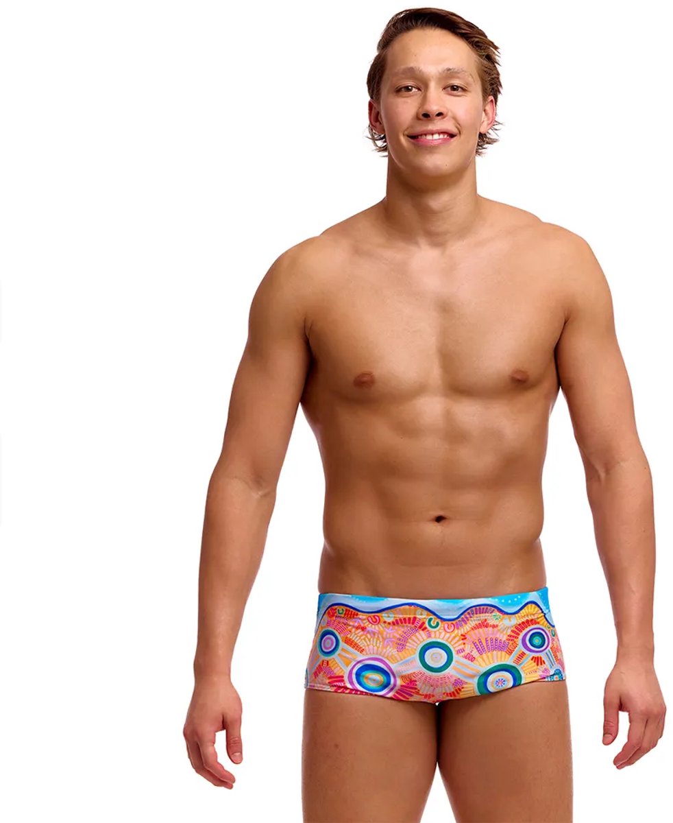 Kulin Colour Sidewinder Trunks - Heren | Funky Trunks | Maat 32