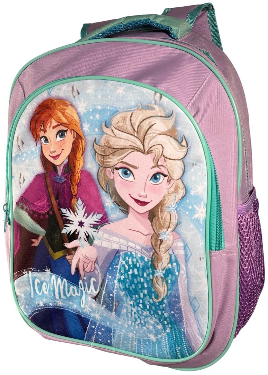 Frozen Anna & Elsa Rugzak - Schooltas - Boekentas - 5-10 Jaar - Meisjes Rugtas - Lila