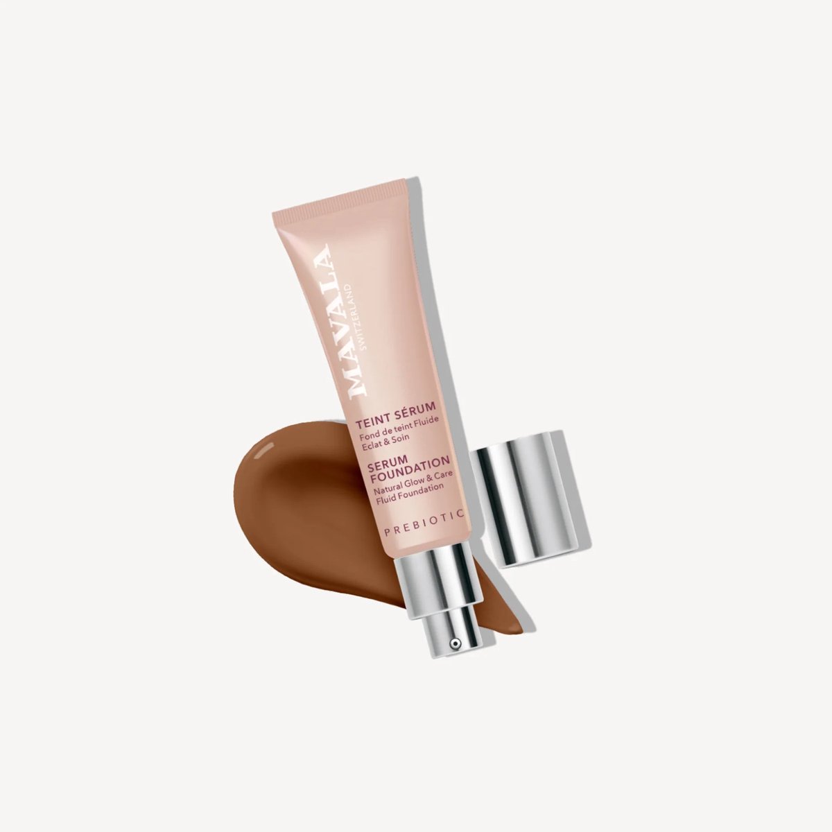 Mavala Serum Foundation - Kleur 28 Very Dark – Hydraterende Serum‑Foundation – Lichte & Natuurlijk Egaliserende Dekking – Verzorgt en Verzacht de Huid – Smoothing Finish Voor Een Stralende, Egalere Teint – Voor Dagelijks Gebruik