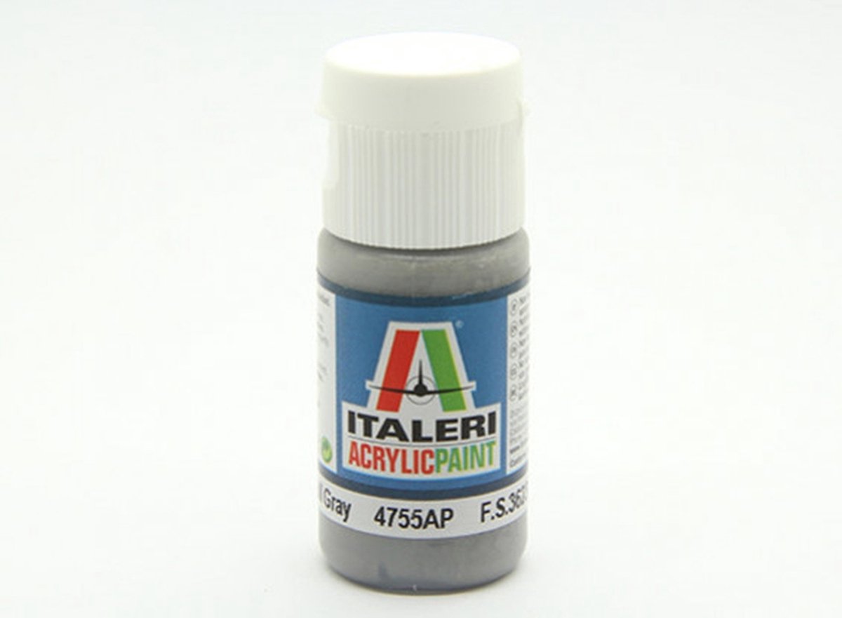 Italeri 4755ap - Flat Dark Gull Gray - Modelbouwverf Acryl
