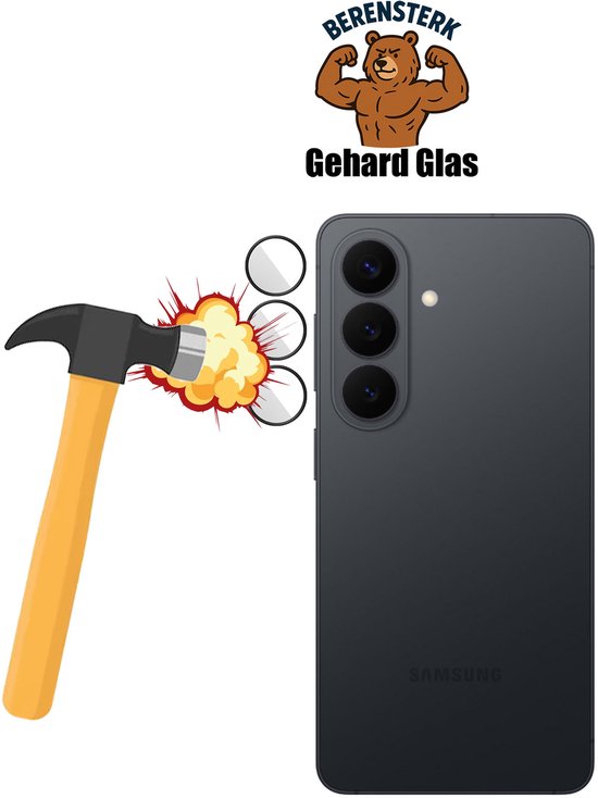 Proteq Protecteur d'écran d'appareil photo compatible avec Samsung S26 – Verre trempé – Protection d'appareil photo