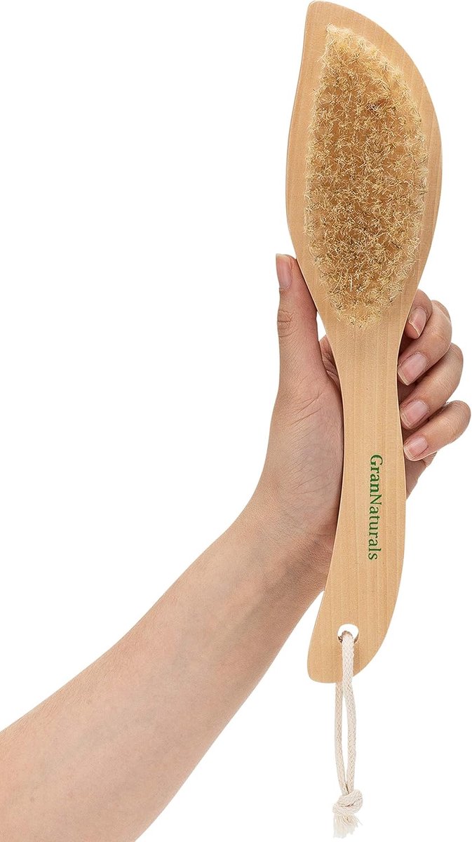 Huid en Lichaamsborstel - Droge Borstel - Huidverzorging - Verbetert Omloop - 29.5cm