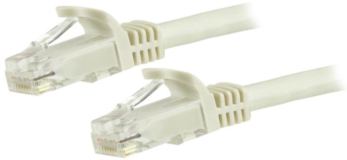 StarTech CAT6 Gigabit Netwerkkabel - CU - 7,5 meter wit