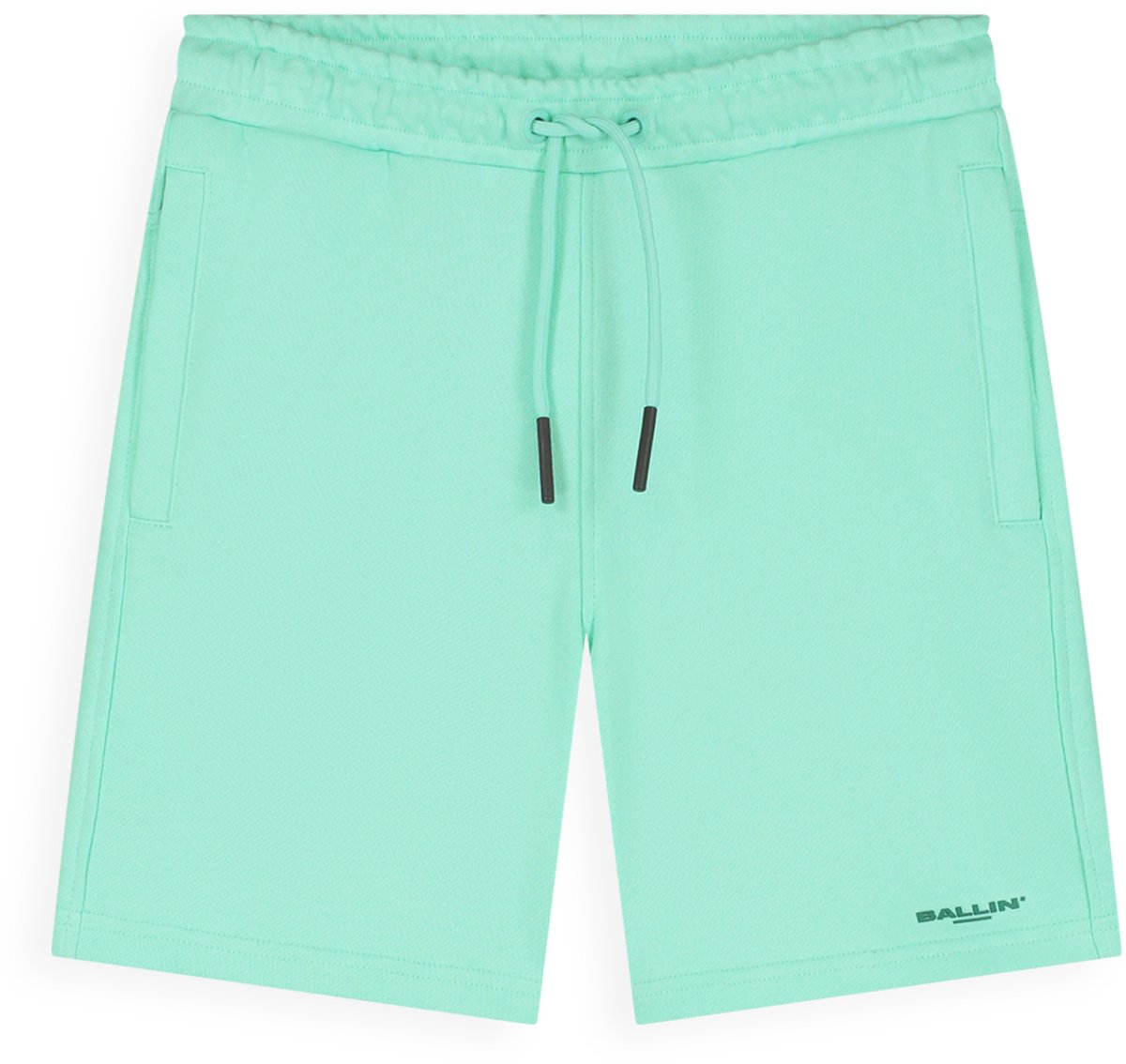Ballin Amsterdam - Jongens Regular fit Shorts Sweat - Mint - Maat 14
