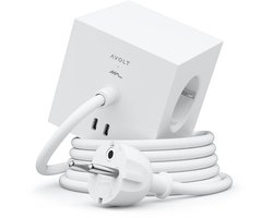 AVOLT - Square 1 - Adapter - USB-C - 30W - 3m - Opal White