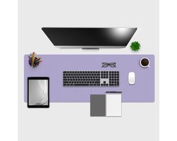 Bureau-onderlegger - Desk Pad - Bureau Bescherming - Glad Vinile Oppervlak - 120x40 cm - Lila