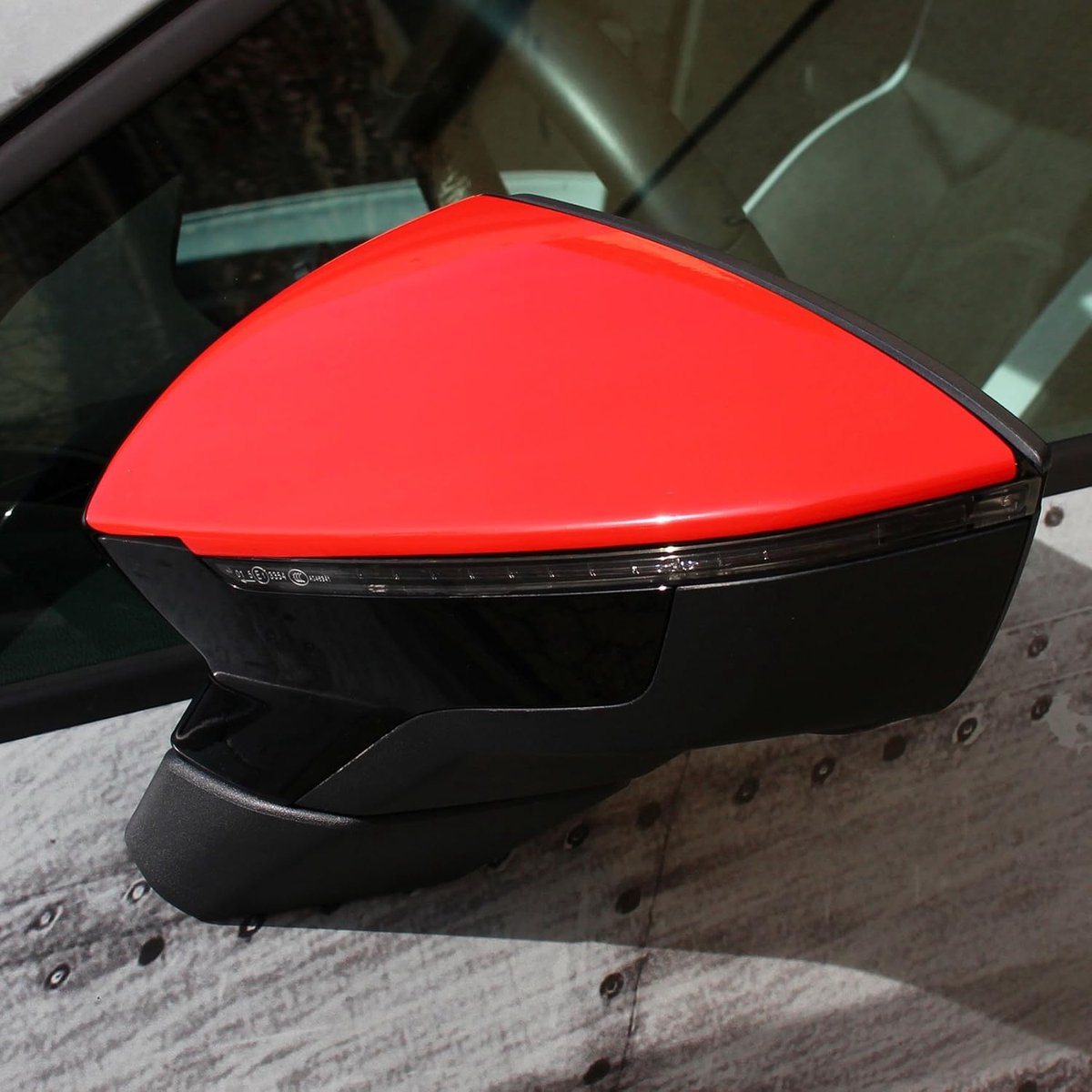 Buitenspiegel Stickers - Decoratie Set - Auto Styling - Zelfklevend Glasfolie - 22.5 x 14.
