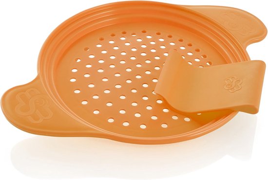 Spätzlerasp met schraper - Deegmaker - Italiaanse pasta - Speciale schraper - 4 deegkaarten - Oranje — afbeelding 3