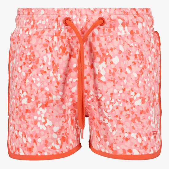 Short de survêtement Osaga pour filles avec imprimé orange rose - Taille 140
